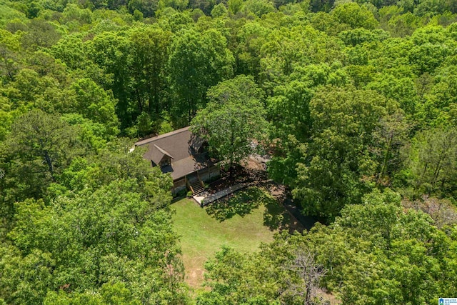 view of aerial view