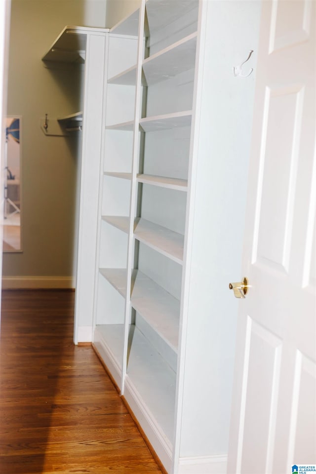 view of closet