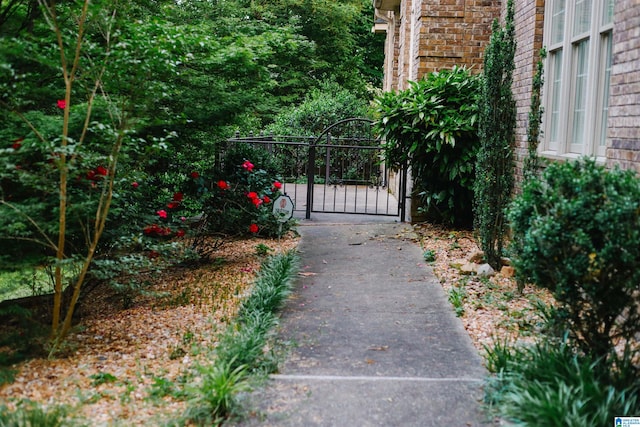 view of gate