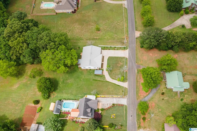 view of aerial view