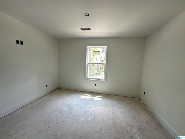 view of empty room