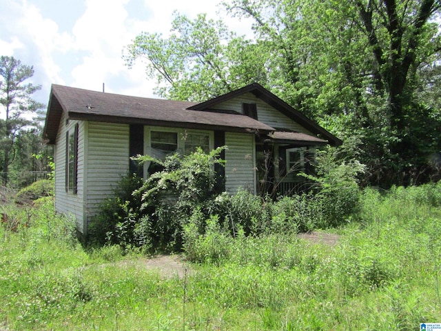 view of bungalow-style house