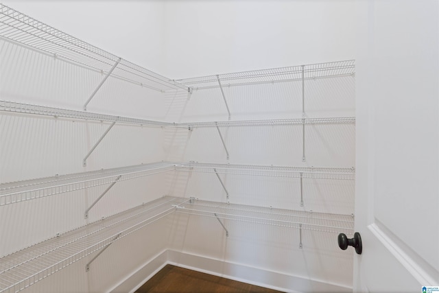 view of pantry