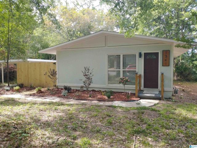 view of manufactured / mobile home