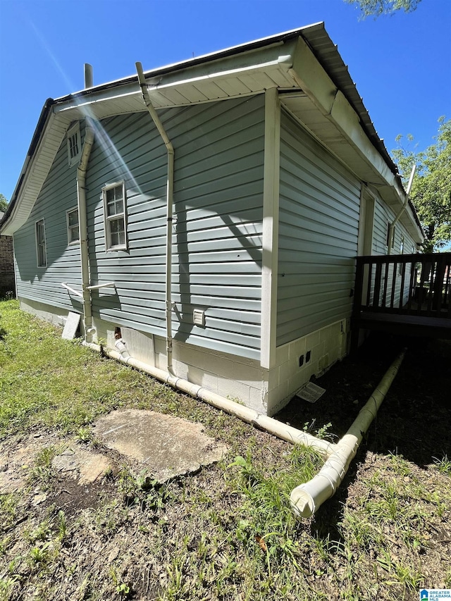 view of property exterior