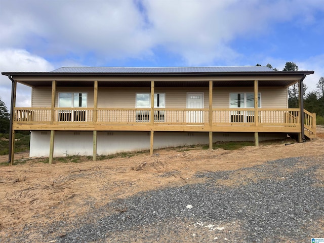 view of rear view of house