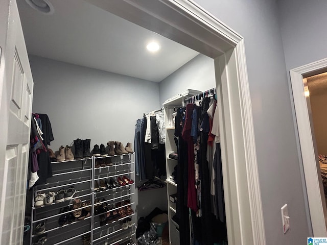 view of spacious closet