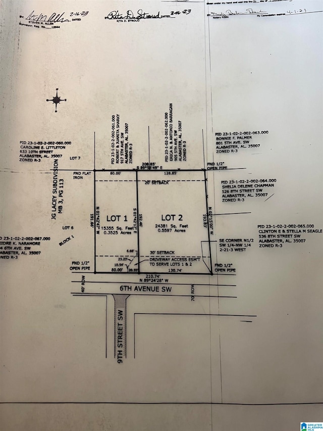 0 SW 6th Ave Unit 1, Alabaster AL, 35007 land for sale