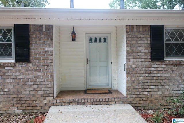 view of entrance to property