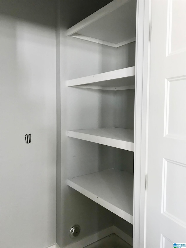 view of closet