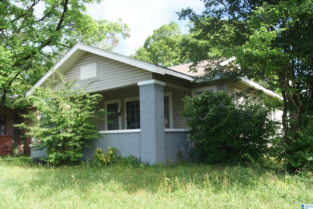 view of home's exterior