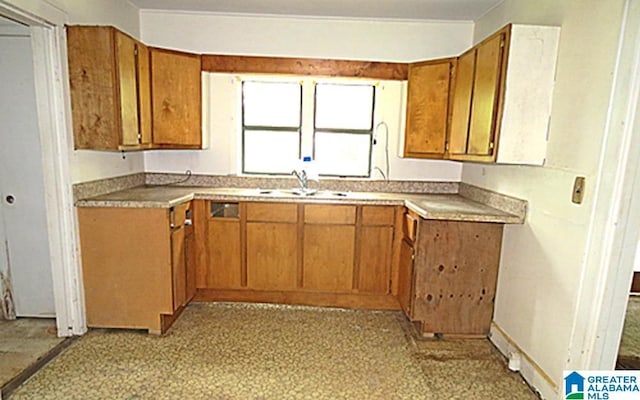 kitchen featuring sink