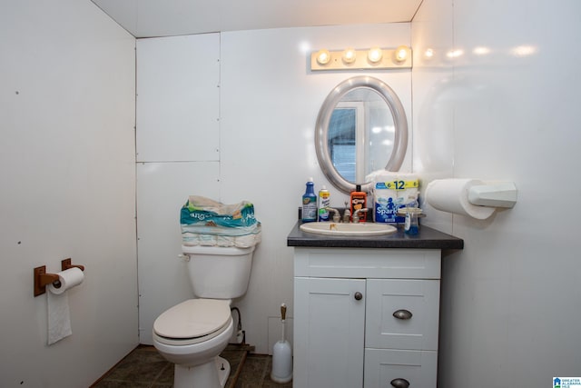 873 Buckelew Rd, Anniston, AL 36207 - half bathroom with vanity and toilet