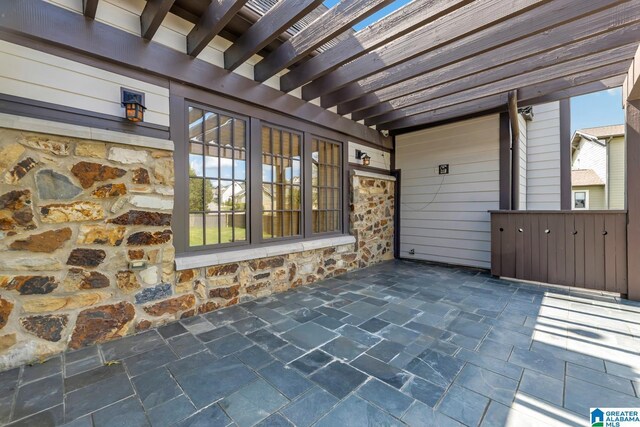 view of patio / terrace with covered porch