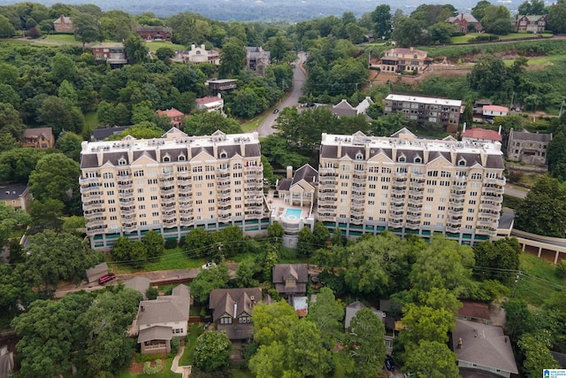 view of aerial view