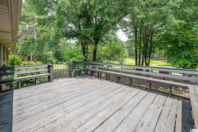 view of deck