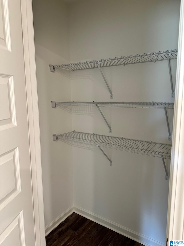 view of closet