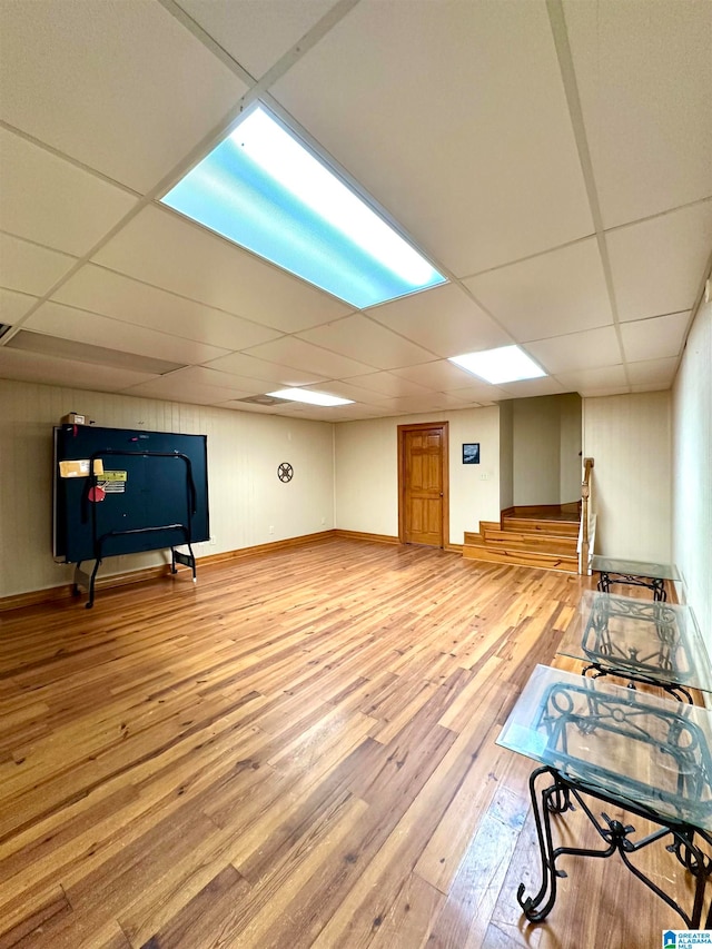 bonus room featuring wood-type flooring