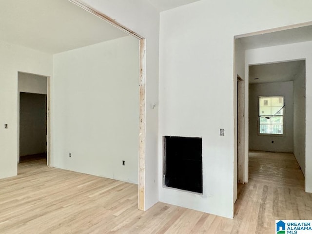 interior space featuring light hardwood / wood-style flooring