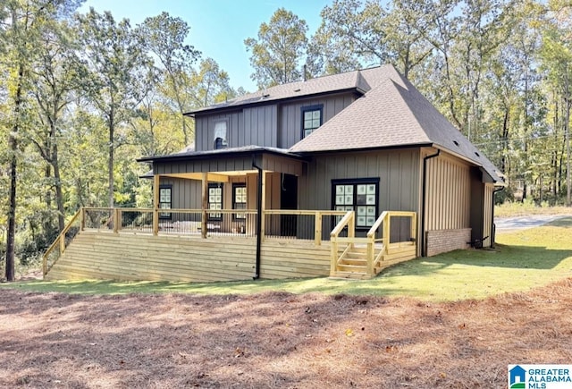 view of back of house