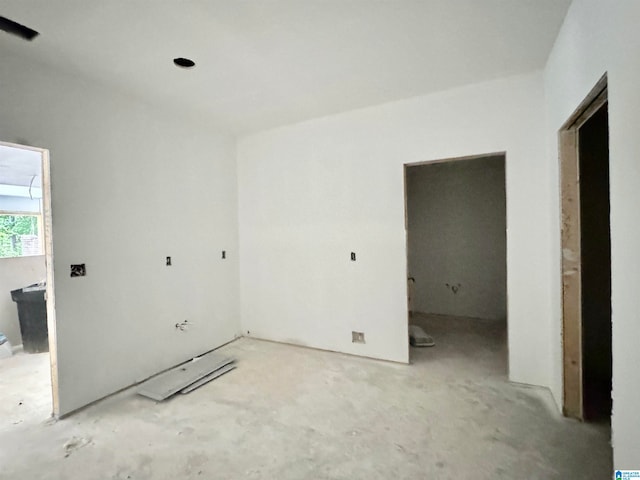 view of empty room