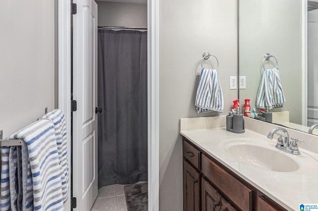 507 Cross Walk, Bessemer, AL 35023 - full bath with tile patterned floors and vanity