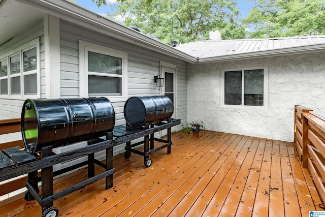 408 N Main St, Graysville, AL 35073 - view of wooden terrace