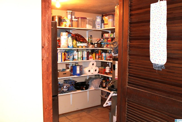 view of pantry