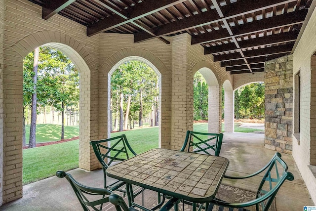 view of patio / terrace