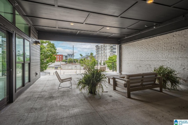 view of patio / terrace with outdoor lounge area