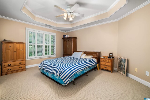 bathroom with crown molding, tile patterned floors, and vanity