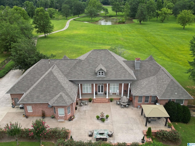 aerial view