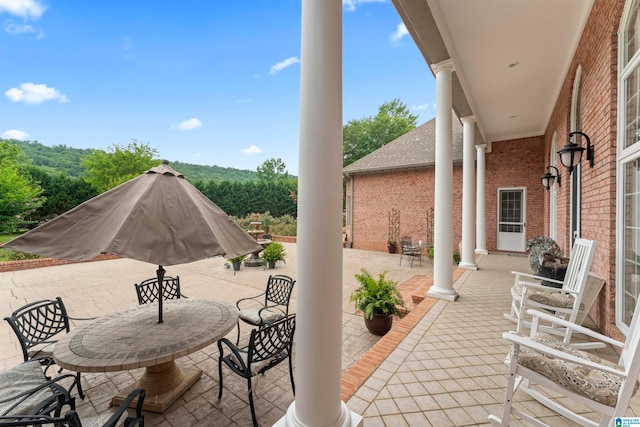 view of patio / terrace