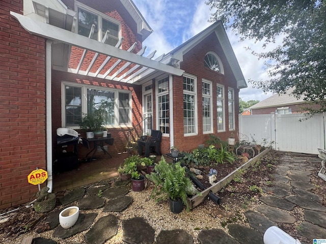view of property exterior