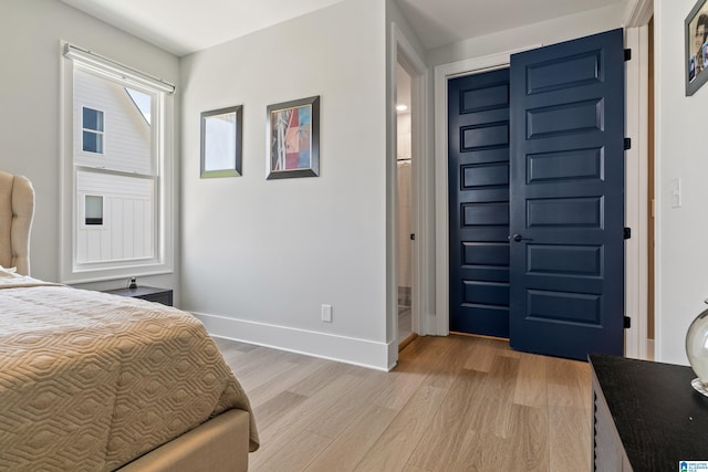 interior space featuring light hardwood / wood-style floors