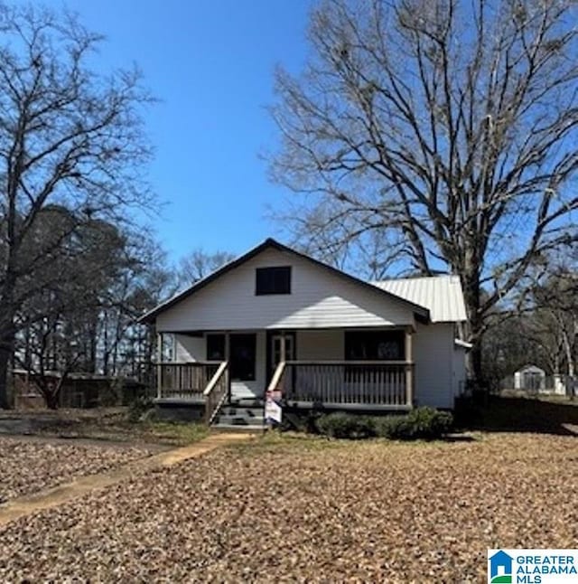 bungalow with covered porch