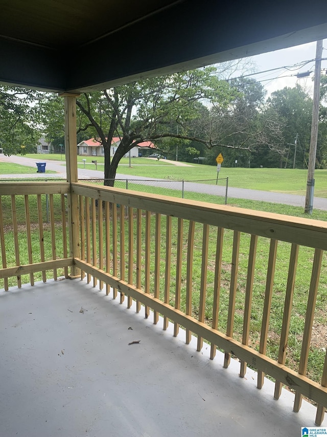 exterior space featuring covered porch