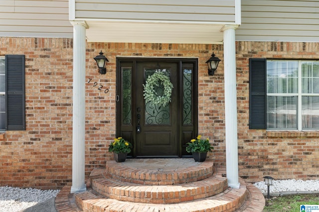 view of property entrance