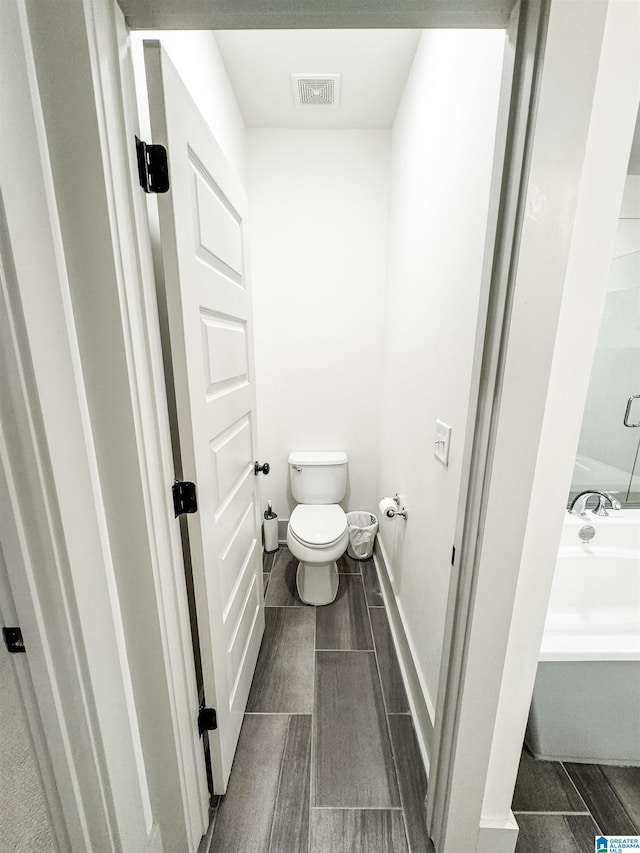 bathroom with toilet