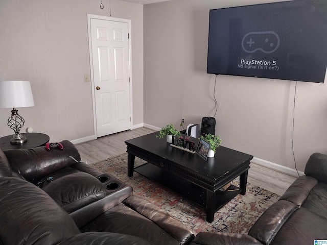 5315 Whisperwood Ct, Anniston, AL 36206 - living room with baseboards and wood finished floors