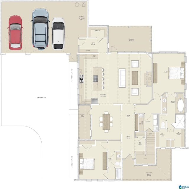 261 Pine Mountain Rd, Westover, AL 35147 - floor plan / room layout