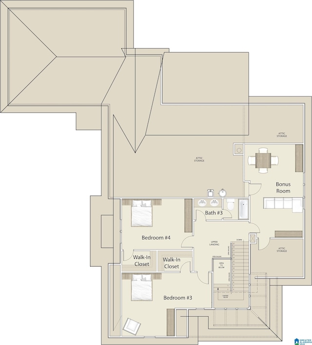 261 Pine Mountain Rd, Westover, AL 35147 - floor plan / room layout