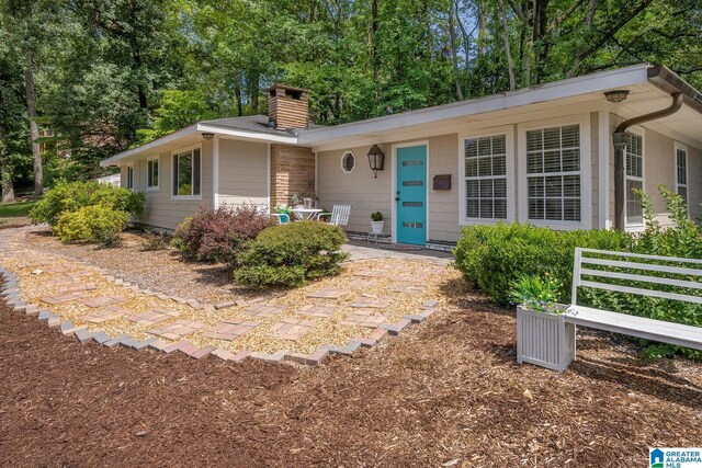 view of ranch-style home