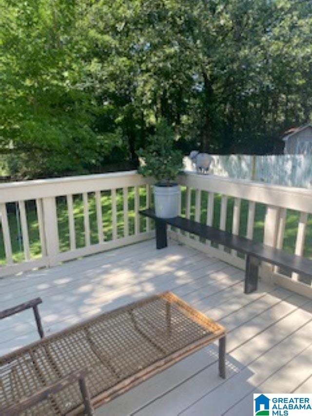 view of deck