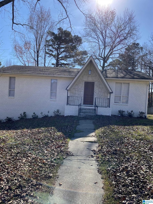 view of front of house