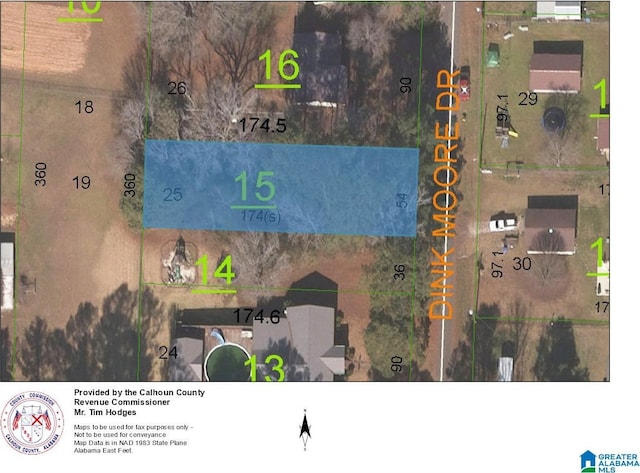 0 Dink Moore Dr Unit 0, Piedmont AL, 36272 land for sale