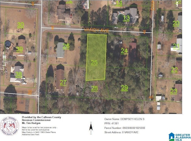 0 Vandy Ave Lot 20, Piedmont AL, 36272 land for sale