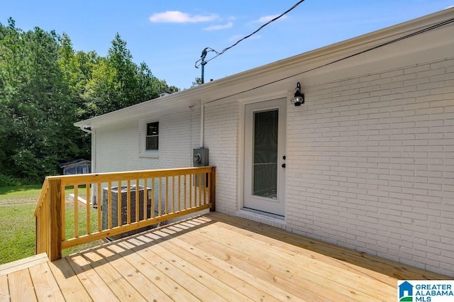 820 Boozer Rd, Heflin, AL 36264 - view of wooden terrace