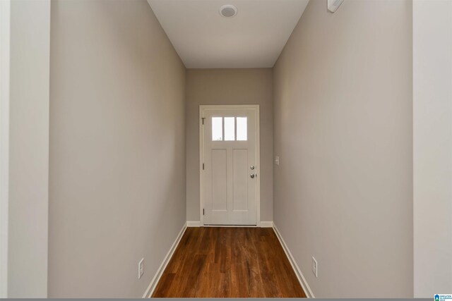 unfurnished living room featuring hardwood / wood-style floors