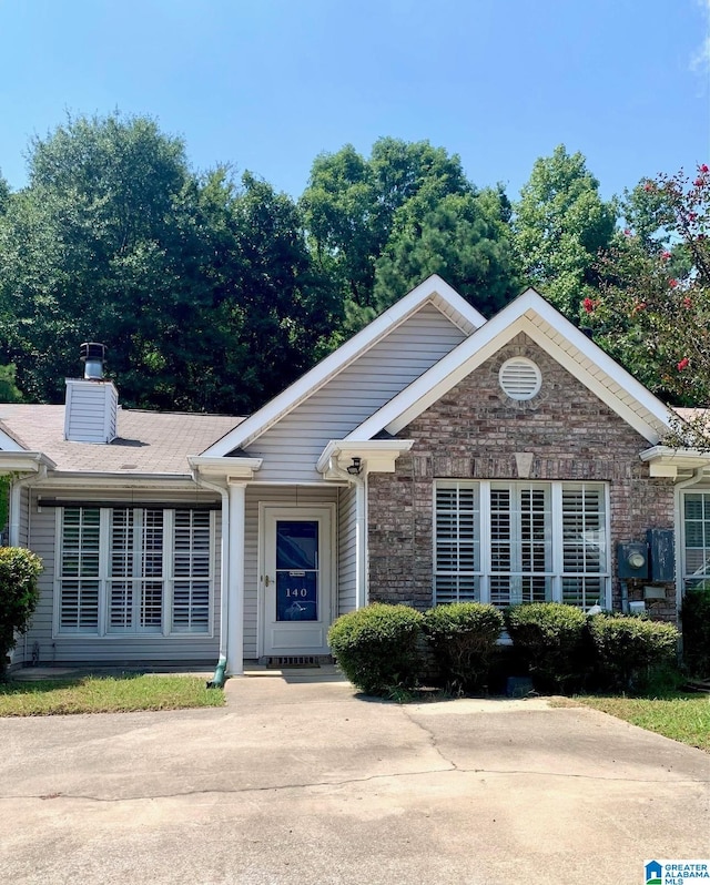 view of ranch-style house